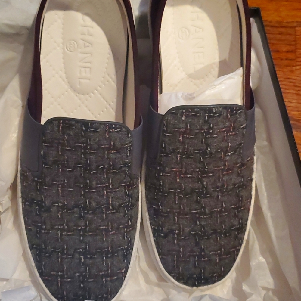 Chanel loafers flat women shoes